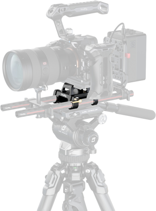 SmallRig 5365 Arca-Type Mount Plate Kit with 15mm Dual Rod Clamp [20]