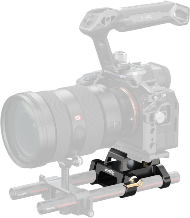 SmallRig 5365 Arca-Type Mount Plate Kit with 15mm Dual Rod Clamp [9]