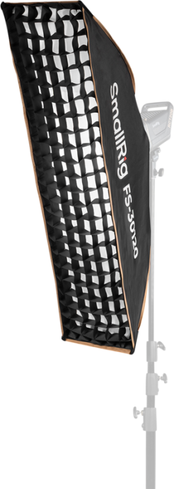 SmallRig 5370 Softbox Strip FS-30120 Quick-Setup Folding - Softbox 30 x 120 cm cu deschidere rapida si montura Bowens [6]