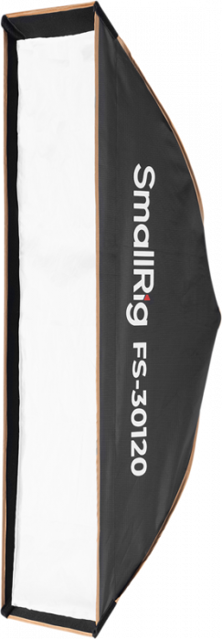 SmallRig 5370 Softbox Strip FS-30120 Quick-Setup Folding - Softbox 30 x 120 cm cu deschidere rapida si montura Bowens [4]