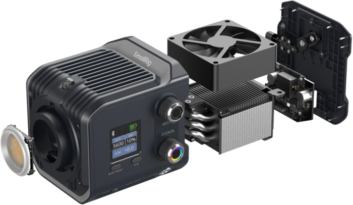 SmallRig 5380 RC 100C COB LED Video Light Ink Blue / Pro Version / EU - RC 100C COB Pro Lampa Video LED Albastra [18]