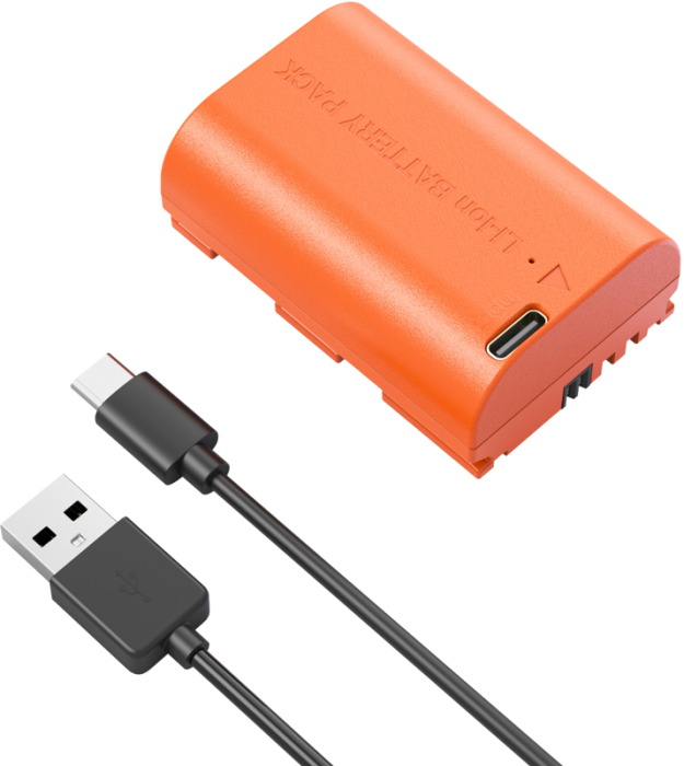 SmallRig 5407 Baterie tip Replace pentru Canon LP-E6P Orange [2]