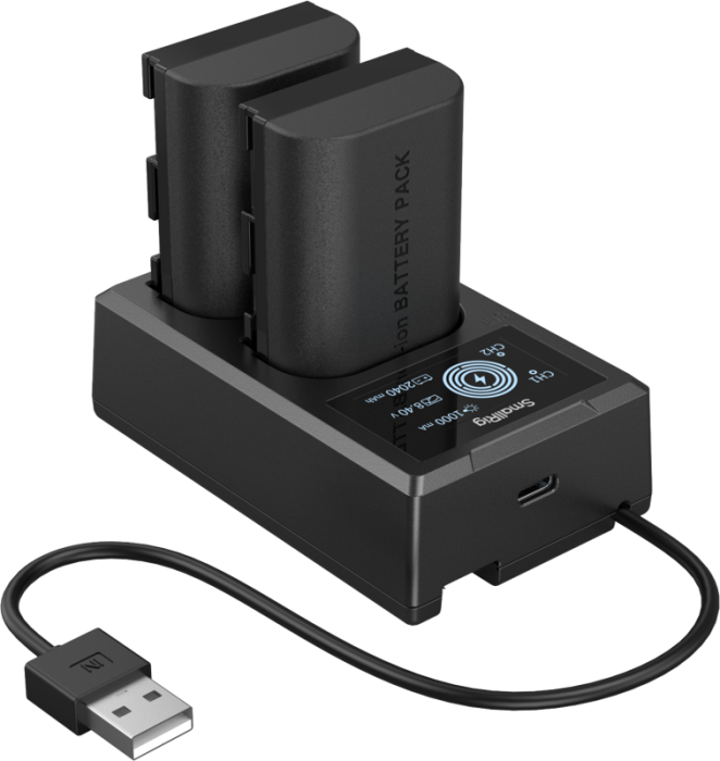 SmallRig 5409 Kit Baterie tip Replace si Incarcator pentru Canon LP-E6P [16]