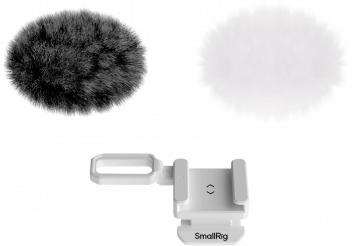 SmallRig 5434 Furry Windscreen Kit for Canon EOS R50 V (2pcs) - Sistem de atenuare a zgomotului pentru EOS R50 (doua bucati) [2]