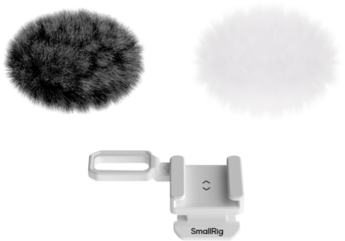 SmallRig 5434 Furry Windscreen Kit for Canon EOS R50 V (2pcs) - Sistem de atenuare a zgomotului pentru EOS R50 (doua bucati) [7]