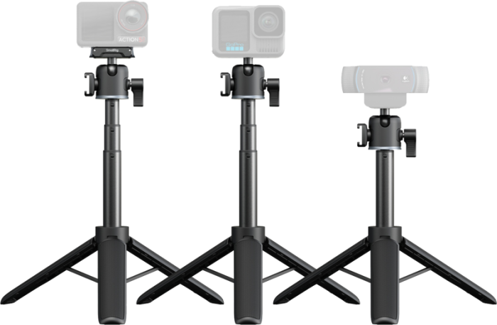 SmallRig 5435 - Trepied tip Grip pentru camere de acțiune - Trepied si Selfie Stick 2-in-1 [4]