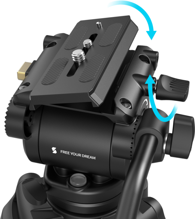 SmallRig 5441 AD14 Trepied de fibra de carbon, pentru sarcini mari [4]