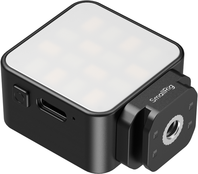 SmallRig 5446 Fill Light for Action Cameras – Lumină de umplere mini LED magnetică pentru camere de acțiune DJI Osmo Action, GoPro și smartphone [4]