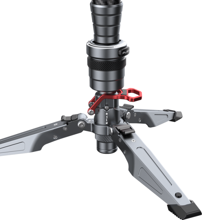 SmallRig 5565 Carbon Fiber Video Monopod – monopod video profesional fibră de carbon 4 secțiuni flip-lock, înălțime de lucru 76–175cm (30–69") [5]