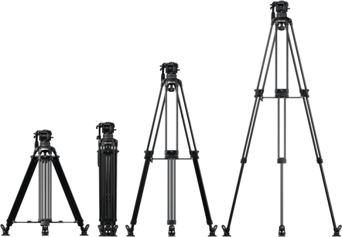 SmallRig 5577 FSD18 FreeSpeed Heavy-Duty Aluminum Alloy Tripod – trepied video profesional cu cap fluid [2]