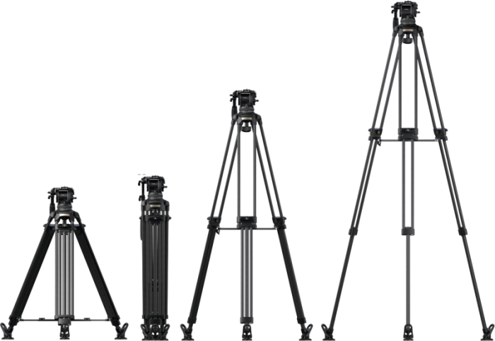 SmallRig 5578 FSD18 FreeSpeed Heavy-Duty Carbon Fiber Tripod – trepied video profesional fibră carbon cu cap fluid integrat, sistem FreeSpeed [11]