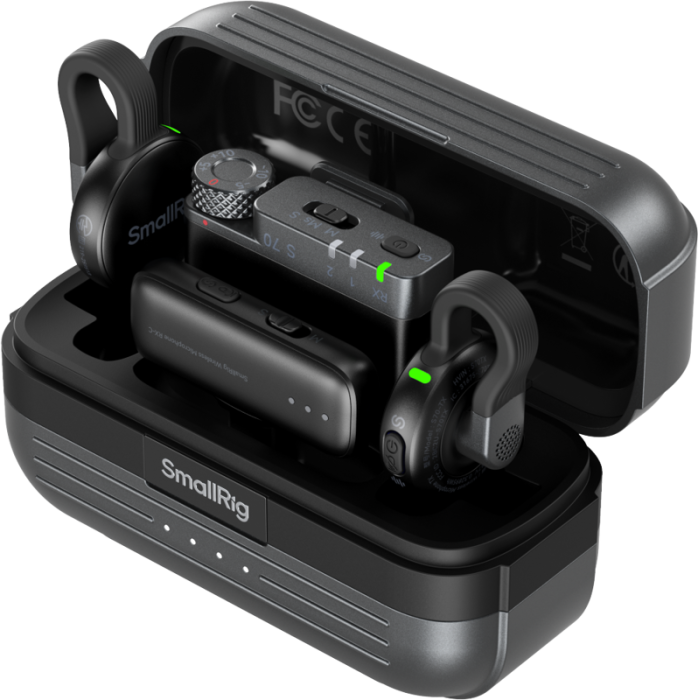 SmallRig S70 5715 wireless microphone system black 2 transmițătoare și receivere [3]