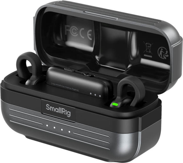 SmallRig 5717 S70-C2 Wireless Microphone with USB-C Adapter for Phones (Black) [9]