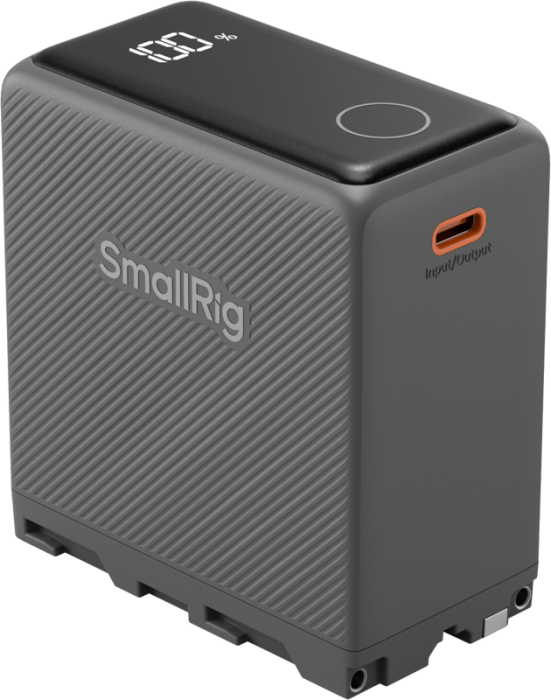 SmallRig 5729 USB-C Rechargeable Camera Battery NP-F970 Extreme Cold Endurance – 7500mAh / 7.4V / 55.5Wh, descărcare -40°C, încărcare USB-C PD [4]