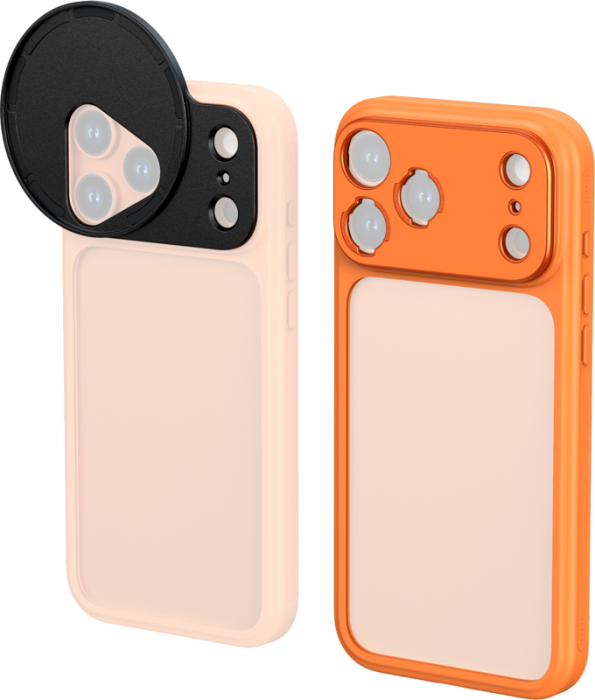SmallRig 5792 FilMov Lightweight Photography Bumper Case for iPhone 17 Pro (Orange) [4]