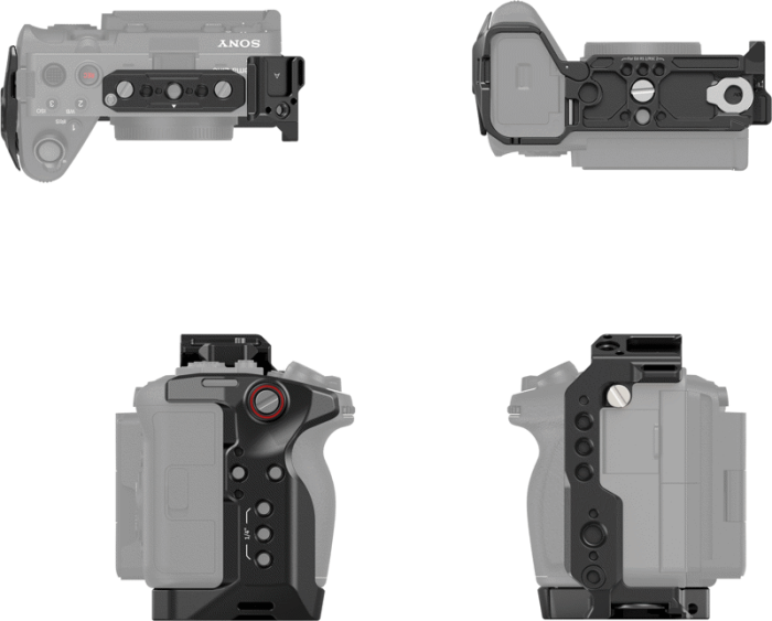 Kit Cage SmallRig 5823 pentru Sony FX3 / FX30 cu Placă V-Mount [35]