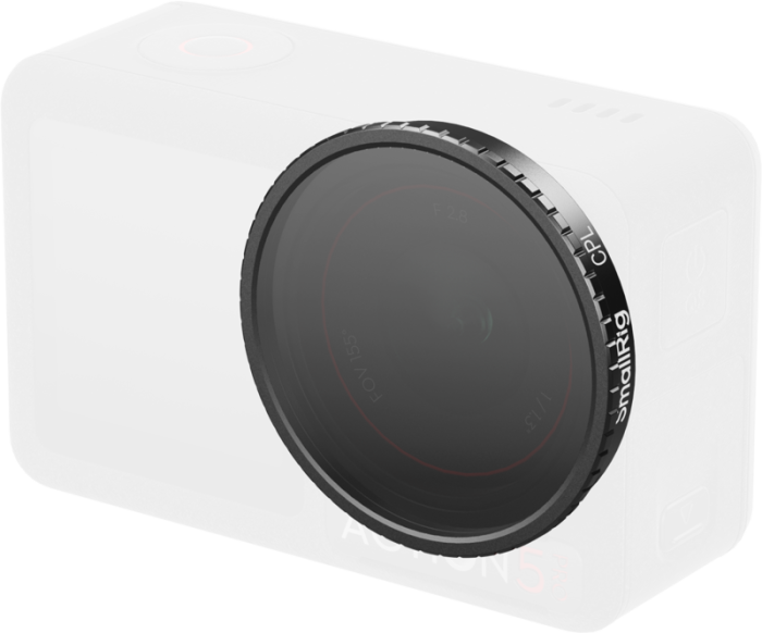 SmallRig Filtru CPL SmallRig 5835 pentru DJI Osmo Action 5 Pro / 4 – Snap‑On” [33]