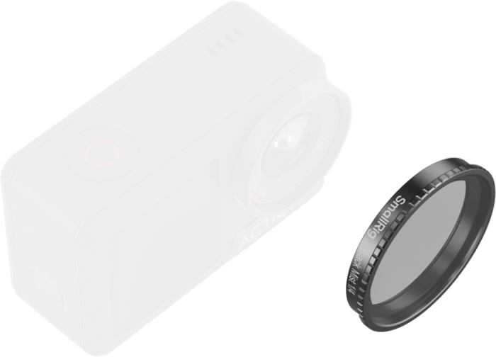 SmallRig 5836 Attachable 1/4 Effect Black Mist Filter for DJI Osmo Action 5 Pro / 4 [24]