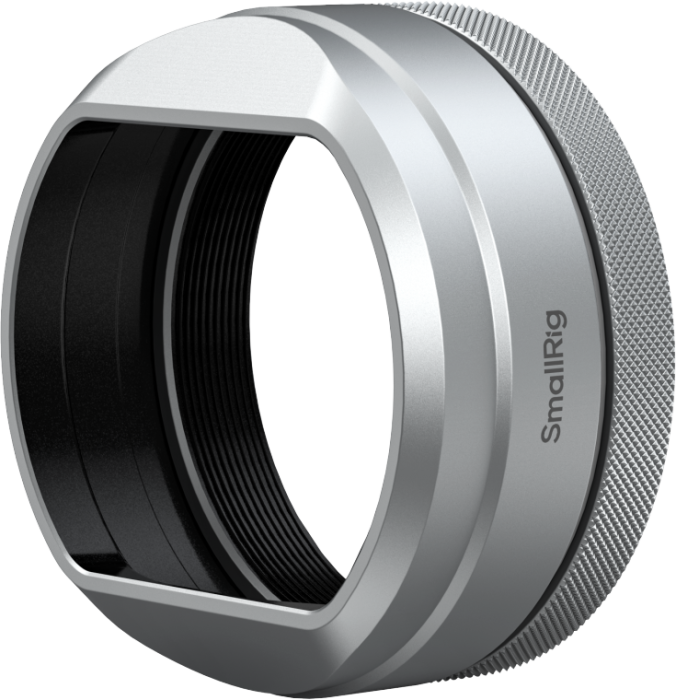 SmallRig 5849 Parasolar Lens Hood Argintiu Silver FUJIFILM X100VI X100V Aluminiu [3]