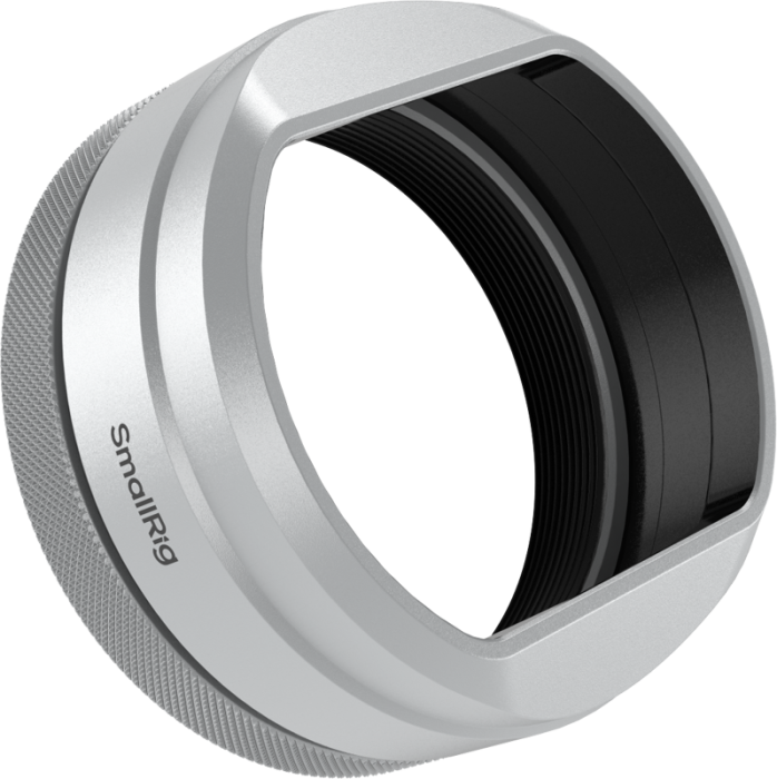 SmallRig 5849 Parasolar Lens Hood Argintiu Silver FUJIFILM X100VI X100V Aluminiu [2]