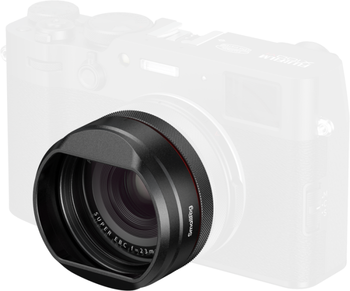 SmallRig 5850 UV Filter with Lens Hood Kit for FUJIFILM X100VI / X100V (Black) [1]