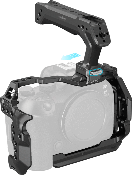 SmallRig 5957 HawkLock Quick Release Cage Kit for Canon EOS R6 Mark III / R6 Mark II [4]