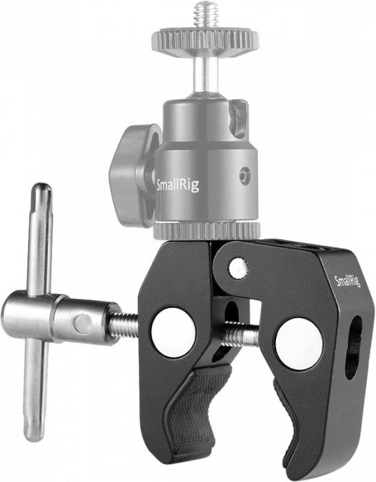 SmallRig 735 Super Clamp w/ 1/4" and 3/8" - Clema de prindere fundal sau alte accesorii [10]
