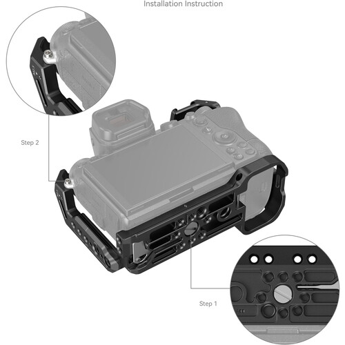 SmallRig Camera Cage pentru Nikon Z 5 / Z 6 / Z 7 / Z 6II / Z 7II 2926B [4]