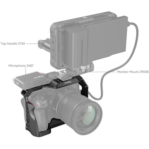 SmallRig Camera Cage pentru Nikon Z 5 / Z 6 / Z 7 / Z 6II / Z 7II 2926B [7]
