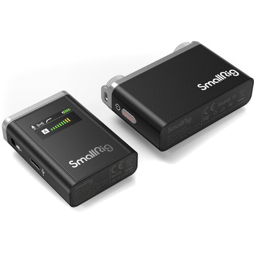 SmallRig Forevala W60 3487 Microfon digital dual channel wireless pentru cameră și smartphone [4]