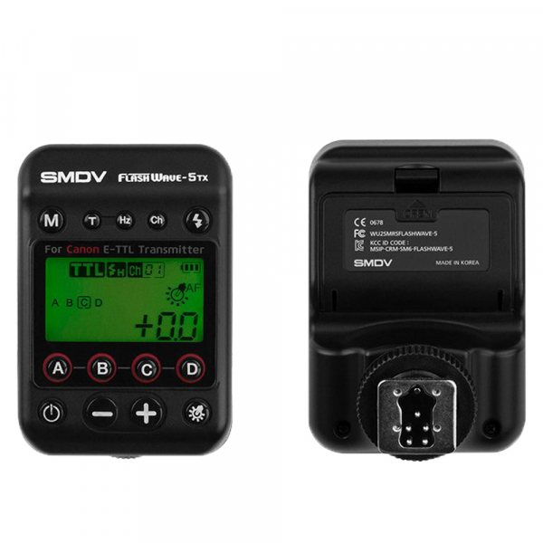 SMDV FlashWave-5 TX - transmiter TTL pentru blitz-ul Briht 360 - patina Canon [2]
