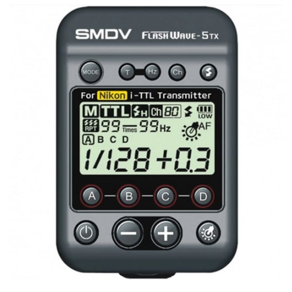 SMDV FlashWave-5 TX - transmiter TTL pentru blitz-ul Briht 360 - patina Nikon [1]