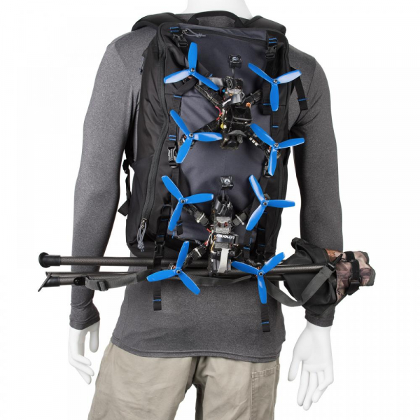 Think Tank FPV Session Backpack - rucsac dedicat dronelor - Black+Gray [8]