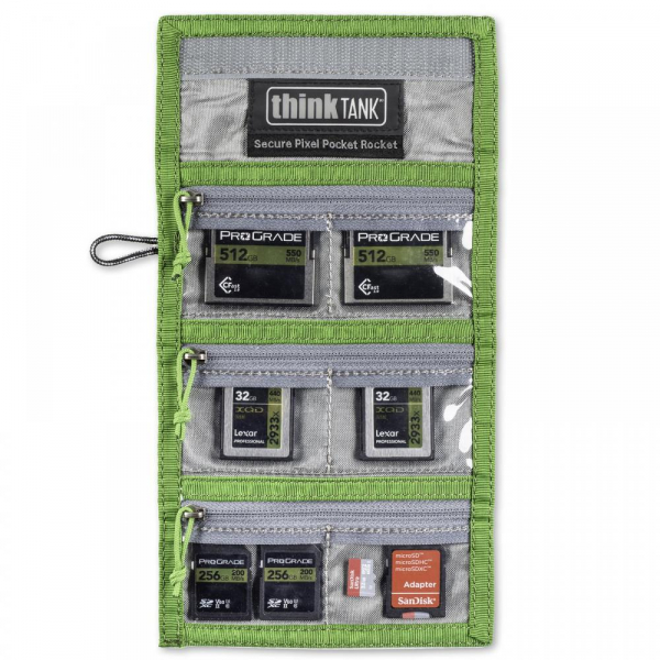 ThinkTank Secure Pixel Pocket Rocket -green- husa pentru carduri [7]