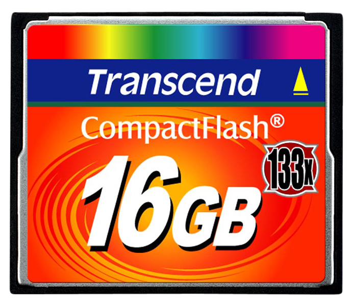 Transcend CF 133X MLC R50/W20 16GB - Card de memorie CF - Compact Flash [33]