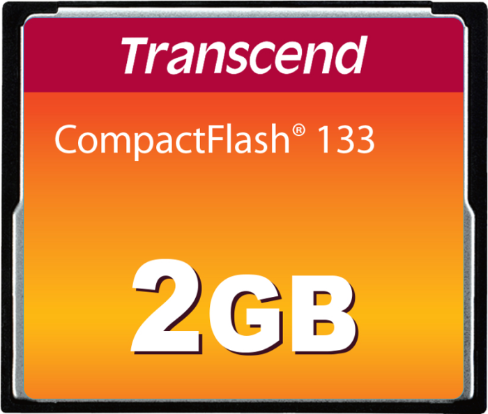Transcend CF 133X MLC R50/W20 2GB  - Card de memorie CF - Compact Flash [18]
