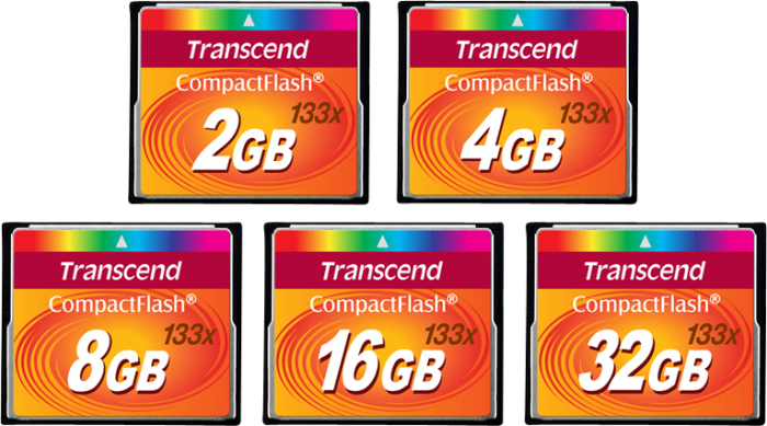 Transcend CF 133X MLC R50/W20 4GB  - Card de memorie CF - Compact Flash [34]