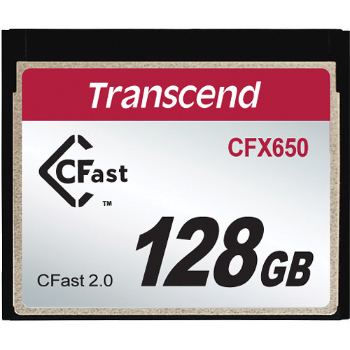 Transcend CFast 2.0 CFX650 128GB, citire 510MB/s, scriere 370MB/s [1]