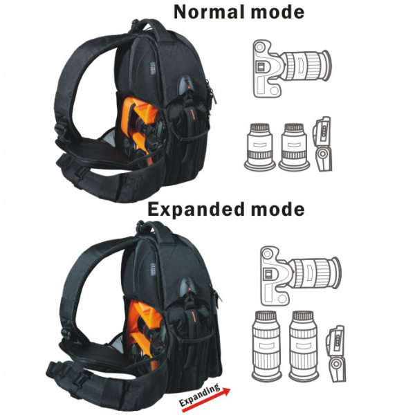 Vanguard UP-Rise 43 -  rucsac SlingShot foto negru [4]