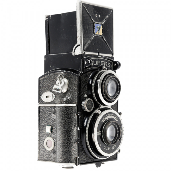 Voigtländer Superb cu obiectiv Heliar 3.5/7.5cm – Cameră TLR vintage pentru colecționari și pasionați de fotografie analog [4]