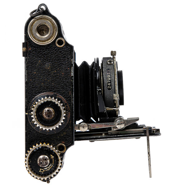 Voigtländer Perkeo 3×4 – Cameră foto pliabilă vintage pe film 127, fabricată în 1932 [5]