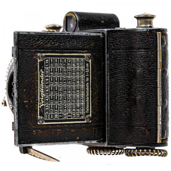 Voigtländer Perkeo 3×4 – Cameră foto pliabilă vintage pe film 127, fabricată în 1932 [8]