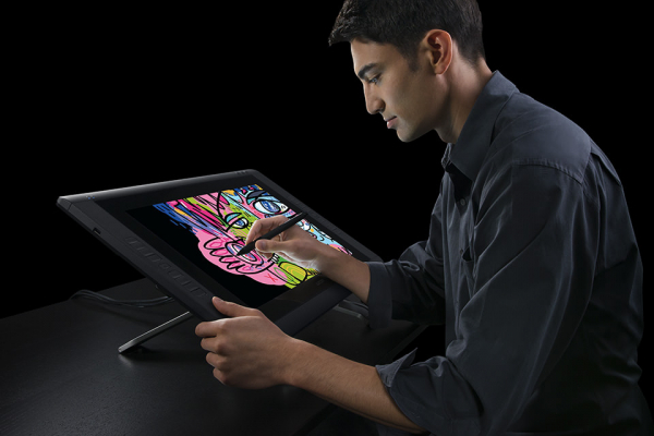 Wacom Cintiq 22HD DTK-2200 - tableta grafica 21.5" [5]