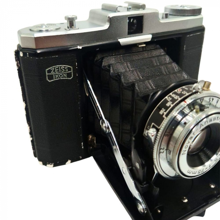 Zeiss Ikon Nettar 6x6 – Cameră pliabilă vintage pe film 120, ideală pentru fotografie analog și colecție [3]