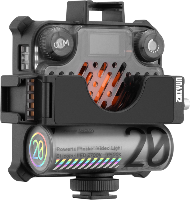 Zhiyun LED Fiveray M20 Combo Pocket Light - Lumina Continua Compacta [23]