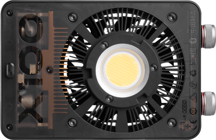 Zhiyun LED Molus X100 COB Light Combo -2700K-6500K - Lampa video LED Bi-color cu Adaptor pentru montura Bowens [12]