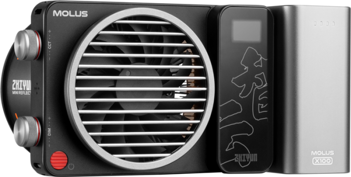 Zhiyun LED Molus X100 COB Light Combo -2700K-6500K - Lampa video LED Bi-color cu Adaptor pentru montura Bowens [29]