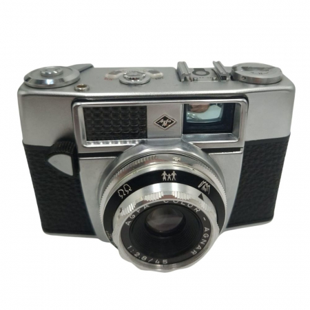 Aparate Foto Compacte (SH) - Agfa Optima 1a – Cameră analog 35mm cu expunere automată, fabricată în Germania de Vest în 1962