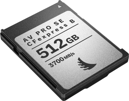 Angelbird CFexpress 4.0 Type B AV PRO SE CFexpress B v4 MK2, R3700/W1100 I SR3500/SW1050 (4.0) 512GB [14]