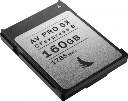 Angelbird CFexpress AV PRO SX (R1785/W850) 160GB - Card de memorie CF EXPRESS TYPE B 160GB / 850MB/S [1]